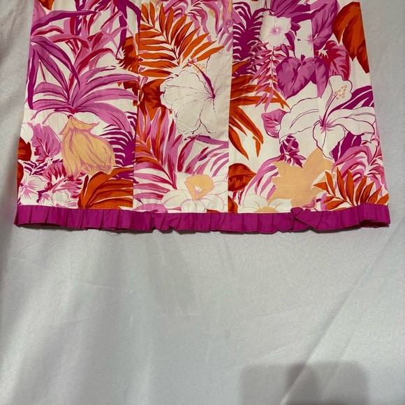 KAKTUS Floral Ruffle Hem Skirt Size M - Picture 3 of 9